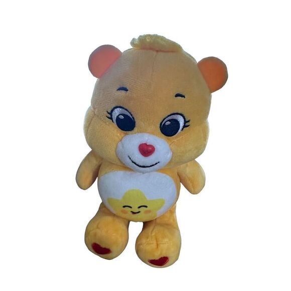 Care Bears Unlock the Magic Yellow Smiling Star 9” Plush Bear 2021 GUC - Picture 2 of 6